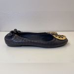 Tory Burch Women’s Python Leather Reva Flats Shoes Size 6 Photo 3