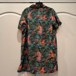 World Market Women’s sleep shirt Nightgown Size L/XL Jungle Theme Leopards Blue Size L Photo 1