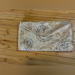 Vintage Sequin & Beadwork Clutch White Photo 11