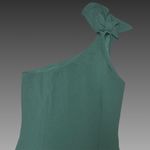 PRETTYGARDEN NWT  One Shoulder Bow Dress - Green, Size Small Photo 1