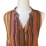 easel  Aztec Print Flowy Sleeveless Mini Dress Womens Size Small Photo 4