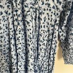 Wild Fable Women's  Long Sleeve Faux Wrap Dress Light Blue Floral Print Size XS‎ Photo 11