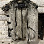 Esprit Espirit Collection faux fur suede button up winter coat size medium Photo 7