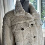 Victoria's Secret Victoria’s Secret Faux Fur Sherpa Teddy Jacket Cream White Size Large Photo 5