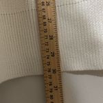 Aerie NWT  WHITE PULLOVER SWEATER SIZE MEDIUM OVERSIZED RIBBED KNIT CREWNECK Photo 5