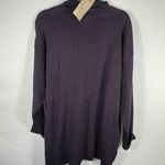 Worlds Apart Lexington Kentucky Purple Tunic Sweater Dress Large Photo 2