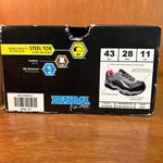 Brahma for Her Steel Toe Work Sneakers Sarah St in Navy size 11 Gray Photo 9