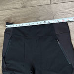 Athleta Headlands Hybrid Cargo Legging Hiking Casual Ankle Pants Black Brown 16 Photo 9