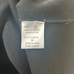 MIOU MUSE Contrast Hem Knit Maxi Dress Black White Medium NWT Photo 9