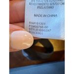 Good American  Bodysuit Women Small Black Ribbed Knit Square Neck Thong Gothic‎ Photo 9