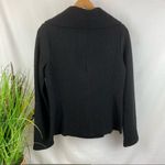 ZARA  100% Boiled Wool Cropped Long Sleeve Jacket M Photo 1