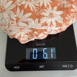 Blu Pepper Orange Daisy Print Button Front PuffSleeve MiniDress Sundress Small Cottagecore Photo 9