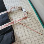 Victoria's Secret  Logo Black Canvas Signature Large Beach Tote Shop Bag NEW Tags Photo 7