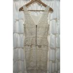 American Eagle ⭐️ Outfitters Lace Design Sleeveless Mini Dress Zipper Y2K Fairy Photo 2