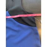 Kensie NWT  Top Women's Small Blue Black Shell Color Block Corpcore Office Church Photo 11