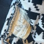 Vtg liola houndstooth cardigan button up long sleeve ladies wool Cotton size M White Size M Photo 6