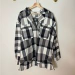 Free People  Izzy Buffalo Check Flannel Shirt S Photo 3