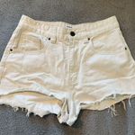 Cotton On White Shorts  High-Rise Mom Photo 0
