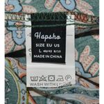 None Boho Women Size L Floral Print V-Neck Batwing Sleeve Casual Vacation Dress Photo 8