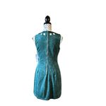 Eliza J Womens Hunter Green Sleeveless Velvet Fit To Flare Party Dress 2 Photo 3