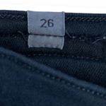 Citizens of Humanity Rocket Crop High Rise Skinny Black Jeans Stretch Denim 26 Photo 7