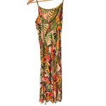 Farm Rio  Macaw Leaves Side Knot Dress S Photo 2