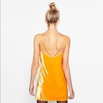 ZARA  Crushed Velvet 90s Style Slip Dress Photo 5