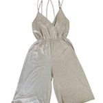 Paper Crane  Gray Cotton Romper size small Photo 0