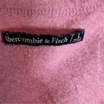 Abercrombie & Fitch Womens Linen Flowy Tank Cranberry Boho Lagenlook Large Photo 5