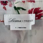 Lovers + Friends Lovers Friends Sz S Skirt Privacy Please Ditzy Floral Ruffle Lace Button Front Photo 5