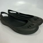 Crocs Black sling back shoes size 7 Photo 0