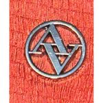 Adrienne Vittadini Coral Red Button Short Sleeve Tie Front Chic Retro Blouse XL Photo 7