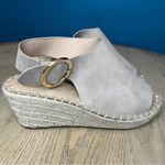 Catherine Malandrino New!  Cirkly Espadrille Wedge Suede Sandal Women’s Size 7.5 Photo 1