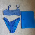 Triangl  Swimwear Blue Bikini Set Photo 2