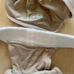 frankie's bikinis  Barb White Terry One Shoulder Top and Bottoms Photo 3