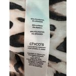 Chico's  Animal Print Womens Top Medium Stretch Feminine Chic Elegant Classic Photo 9
