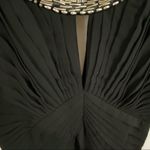Sue Wong  Black Beaded Sleeveless Cocktail Dress Size 6 Photo 14
