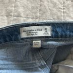 Abercrombie & Fitch  Curve Love High Rise Straight Leg Jeans Photo 1