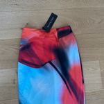 White Fox Boutique White Fox Maxi Skirt Ex Best Friend Size S Blue Orange Photo 1