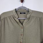 Michael Lauren Micheal Lauren Olive Green Henley NWT Size XS Green Knit Top Photo 1