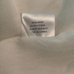 Girl and the Sun Verity White Linen Cotton Mini Dress Womens Size Extra Small Photo 8