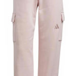 Adidas Sportswear All Season ALL SZN Fleece Cargo Pants Sandy Pink NWT Large Photo 0