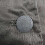 Free People Black Tencel Linen Blend Single Button Blazer Jacket Size Medium Photo 6