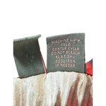 Serenade New York Womens Y2K Crinkle Pleated Print Button Front Blouse Top Large Brown Photo 4