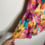 Maxine of Hollywood  bright floral one piece swimsuit women's size 18 90s Y2K Photo 1