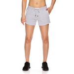 Reebok Grey Renew French Terry Athletic Shorts with Side Pockets Photo 1