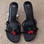 ZARA Cherry heels Photo 0