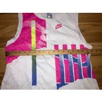 Nike Tennis Challenge Court NY Slam Tank Top Womens XL Pink Neon Agassi Retro 90 Photo 7