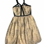 NWT Coast Women's Snake Print Floaty Strappy Fit & Flare Dress Blush Pink Size 4 Black Photo 5