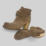 UGG  tan suede ladies buckle ankle boots style 3212 size 10M ladies Brienne Photo 1